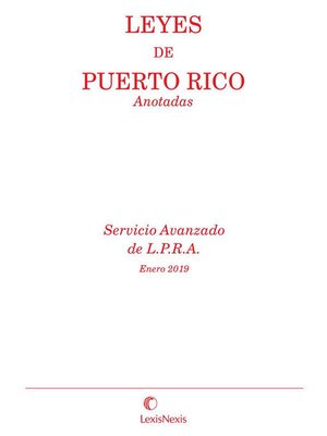 cover image of Servicio Avanzado de L.P.R.A.